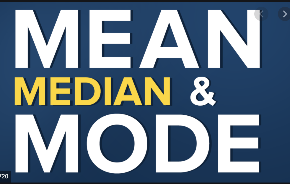 Mean, Median, and Mode Flashcards - Quizizz