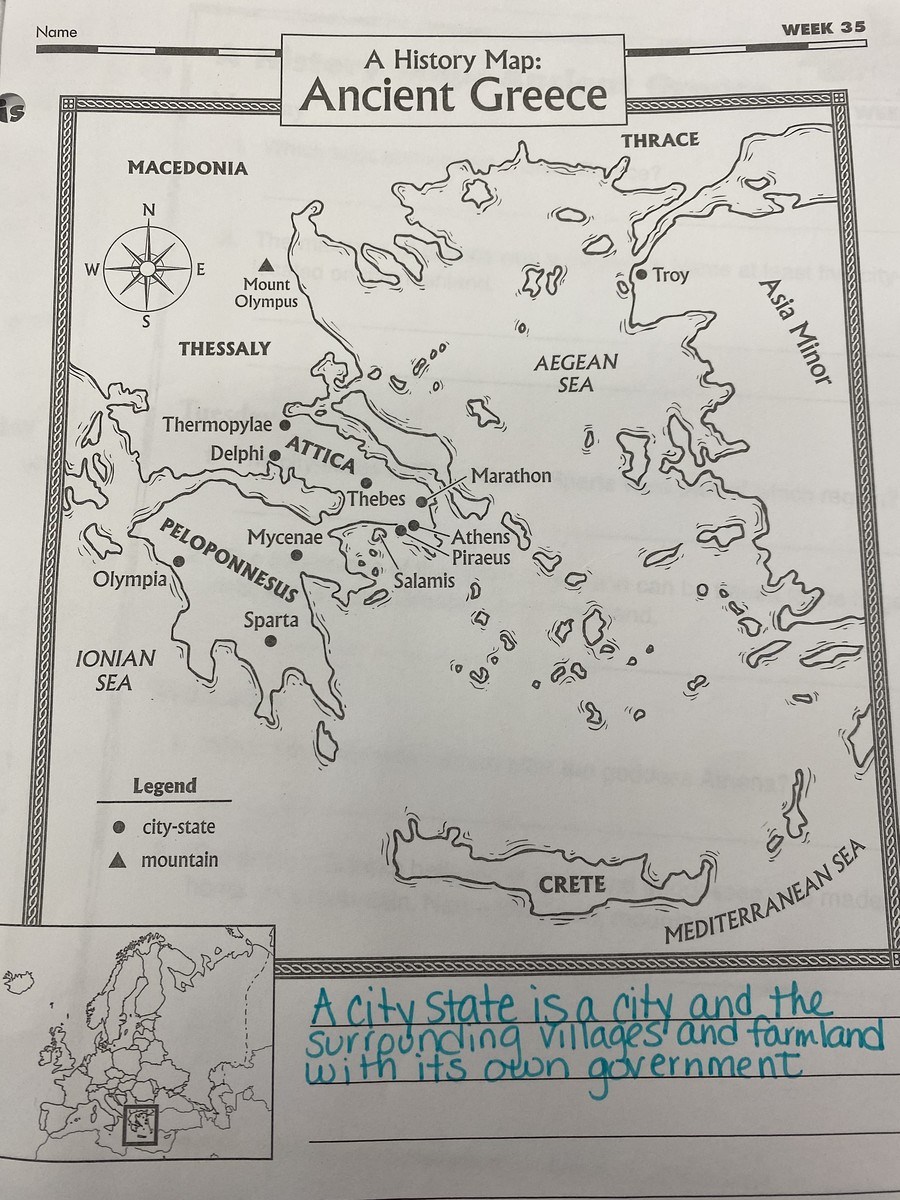 Geography Packet 20: Ancient Greece History Map - Quizizz Throughout Ancient Greece Map Worksheet