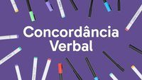 Concordância verbal assunto - Série 12 - Questionário