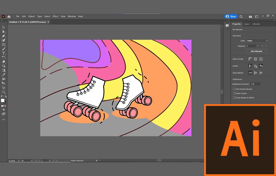 Kelas 8 - Adobe Illustrator - LATIHAN SOAL