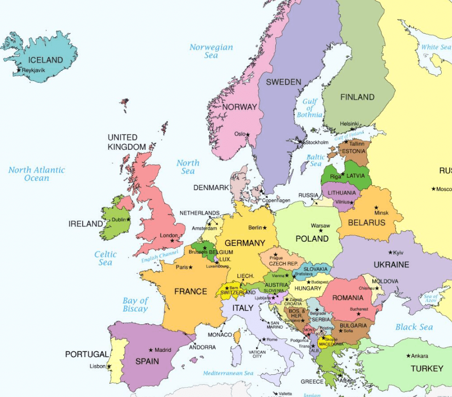 Capitalele Europei 2 | 108 plays | Quizizz