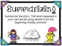 Summarizing Fiction Texts - Grade 3 - Quizizz