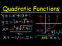 Axis of Symmetry/Vertex - Standard Form