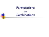 permutation and combination - Year 4 - Quizizz