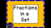 Fractions as Parts of a Set - Class 4 - Quizizz