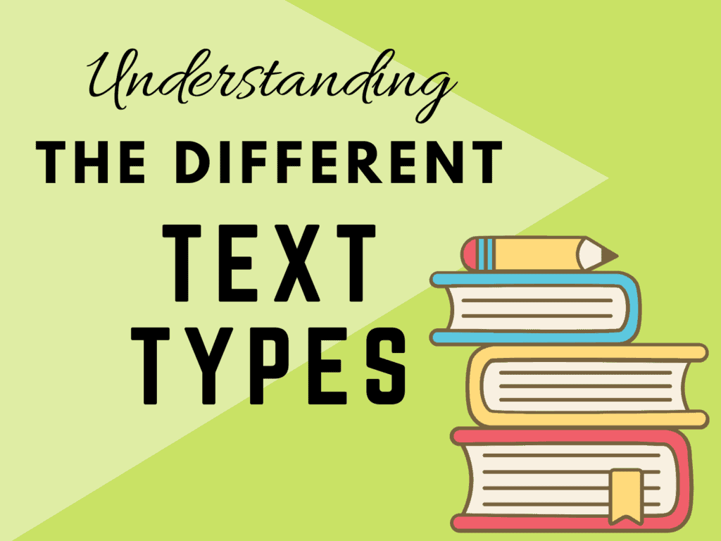 Types of Texts Entry 2 ESOL