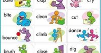 Action Verbs Flashcards - Quizizz