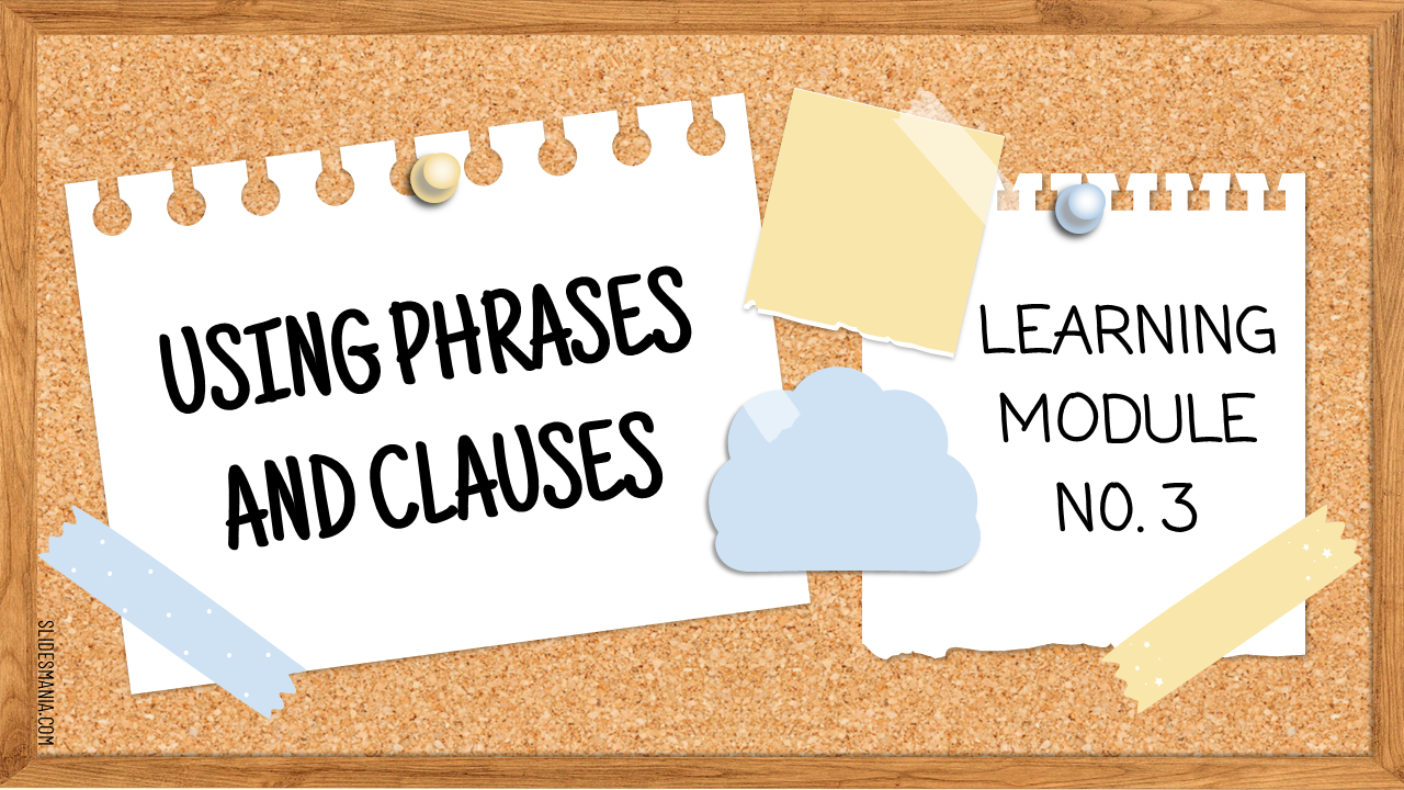 Phrases and Clauses Flashcards - Quizizz
