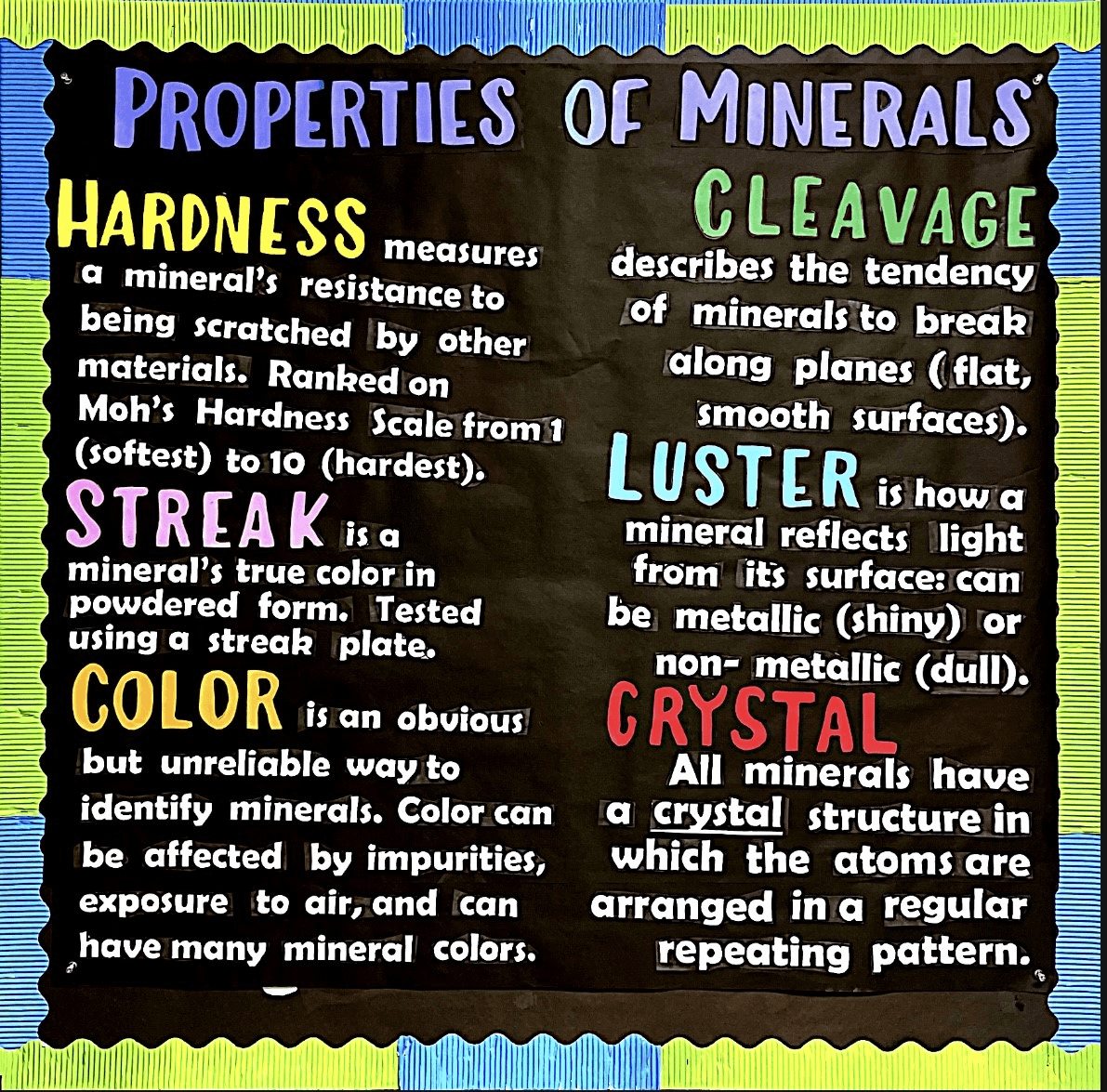 Which Mineral Property Describes a Mineral's Resistance to Being Scratched