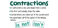 Contractions - Grade 3 - Quizizz