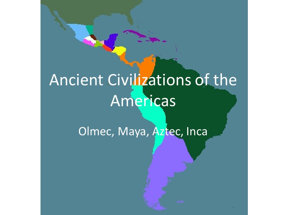 Maya Olmec Map