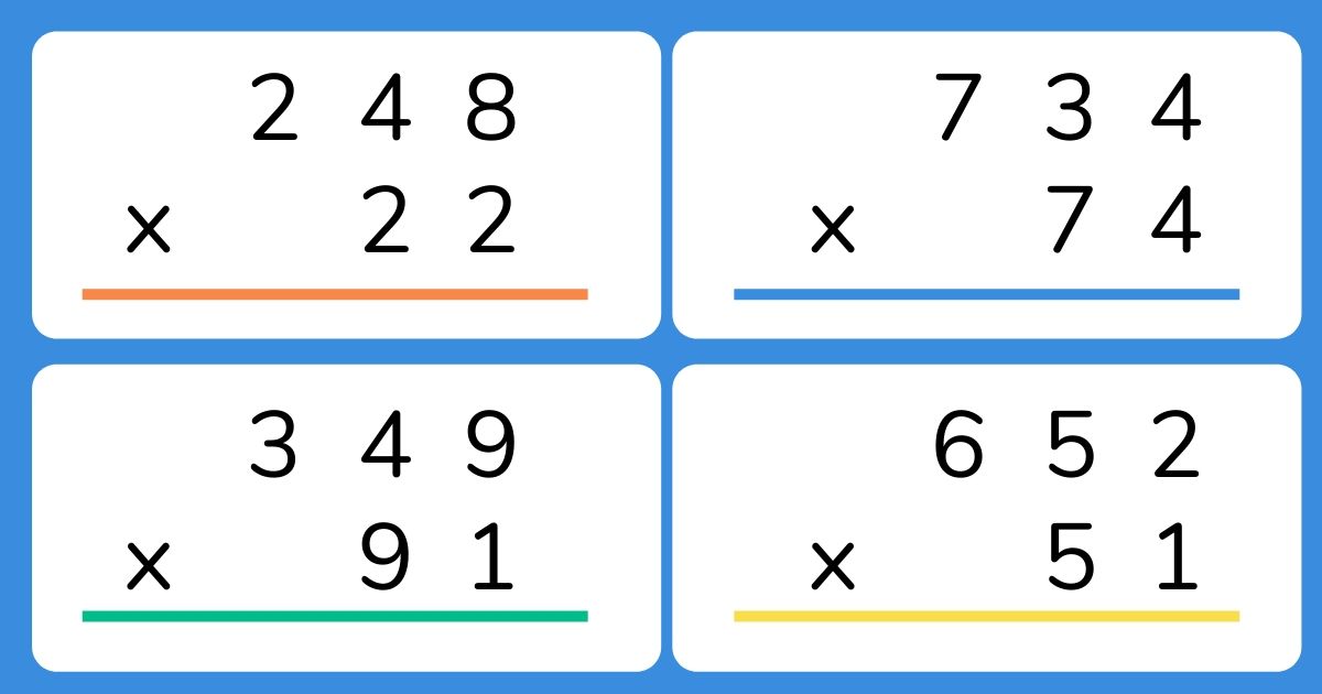 Multi-Digit Multiplication and the Standard Algorithm - Class 4 - Quizizz