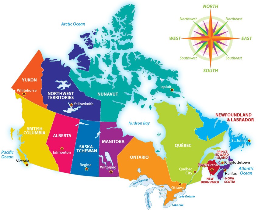 Canada Provinces and Territories | Quizizz