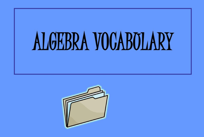 Algebra Vocabulary