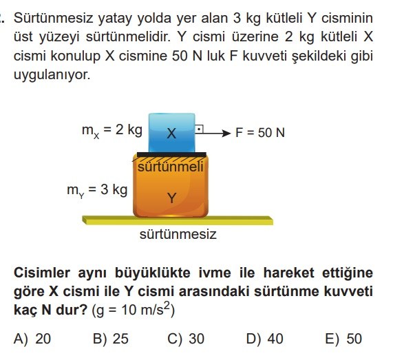 drugie prawo Newtona - Klasa 11 - Quiz