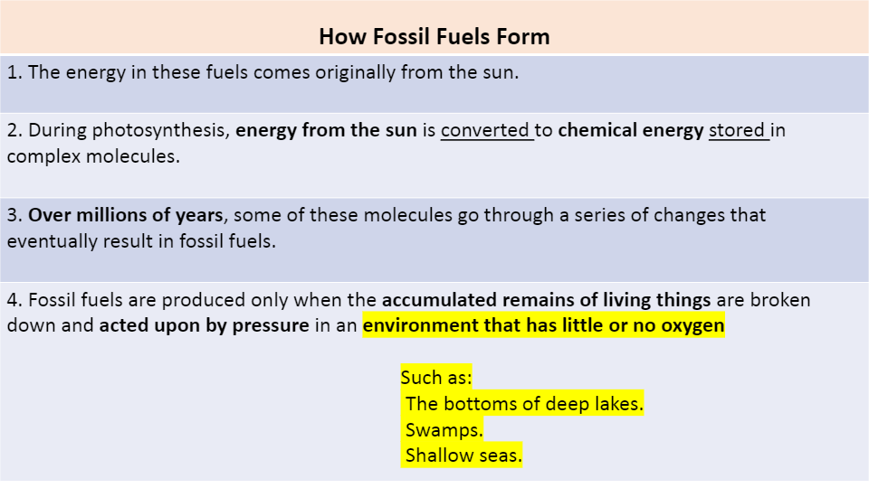 Fossil Fuels - Introduction | Science - Quizizz