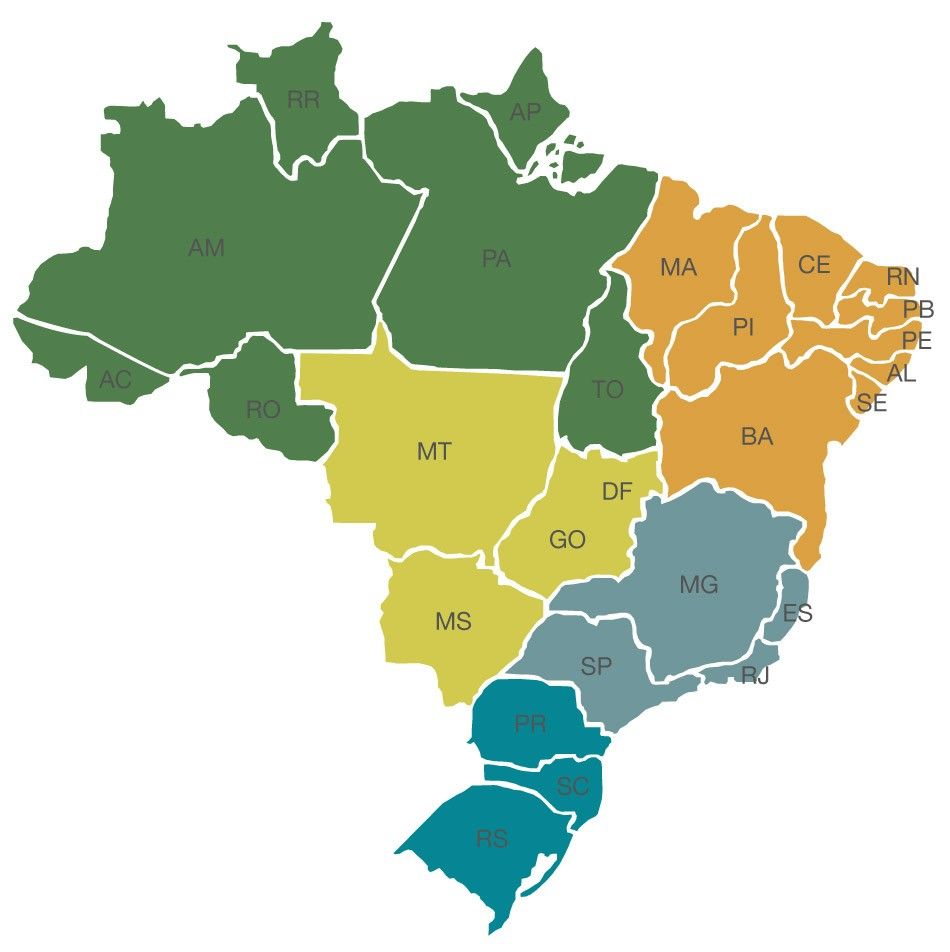 MAPA DO BRASIL2 | Geography Quiz - Quizizz