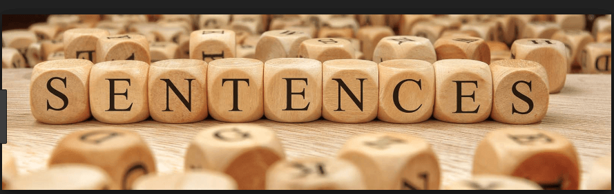 Sentence structure 