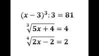 Álgebra 2 - Série 6 - Questionário