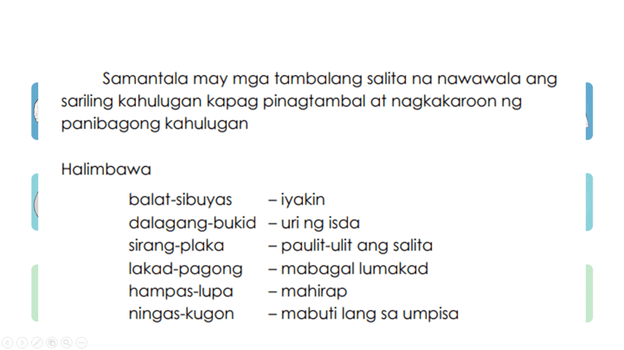 Mga Halimbawa Ng Tambalang Salita Melcs In Filipino T