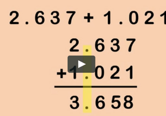 Add And Subtract Decimals Lesson 1 6 Answer Key