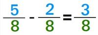 Restar fracciones con denominadores iguales - Grado 4 - Quizizz