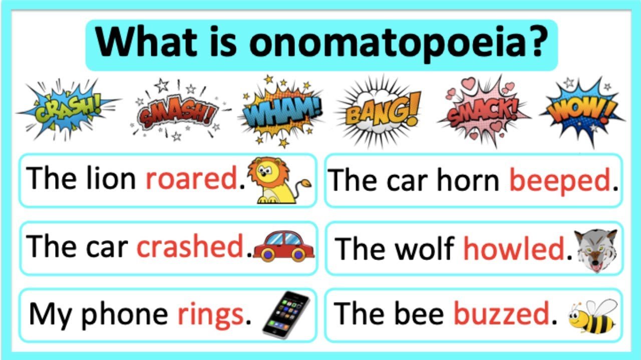 Onomatopoeia Questions & Answers For Quizzes And Worksheets - Quizizz