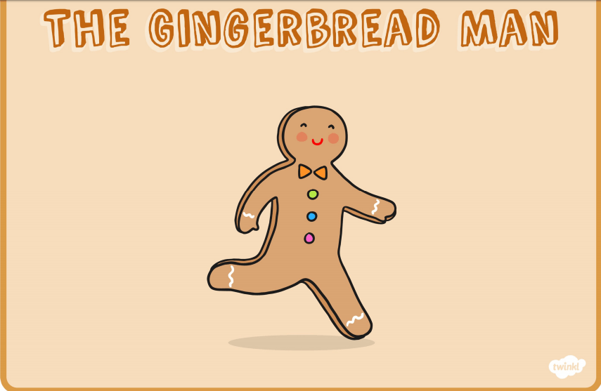 The gingerbread man | Quizizz