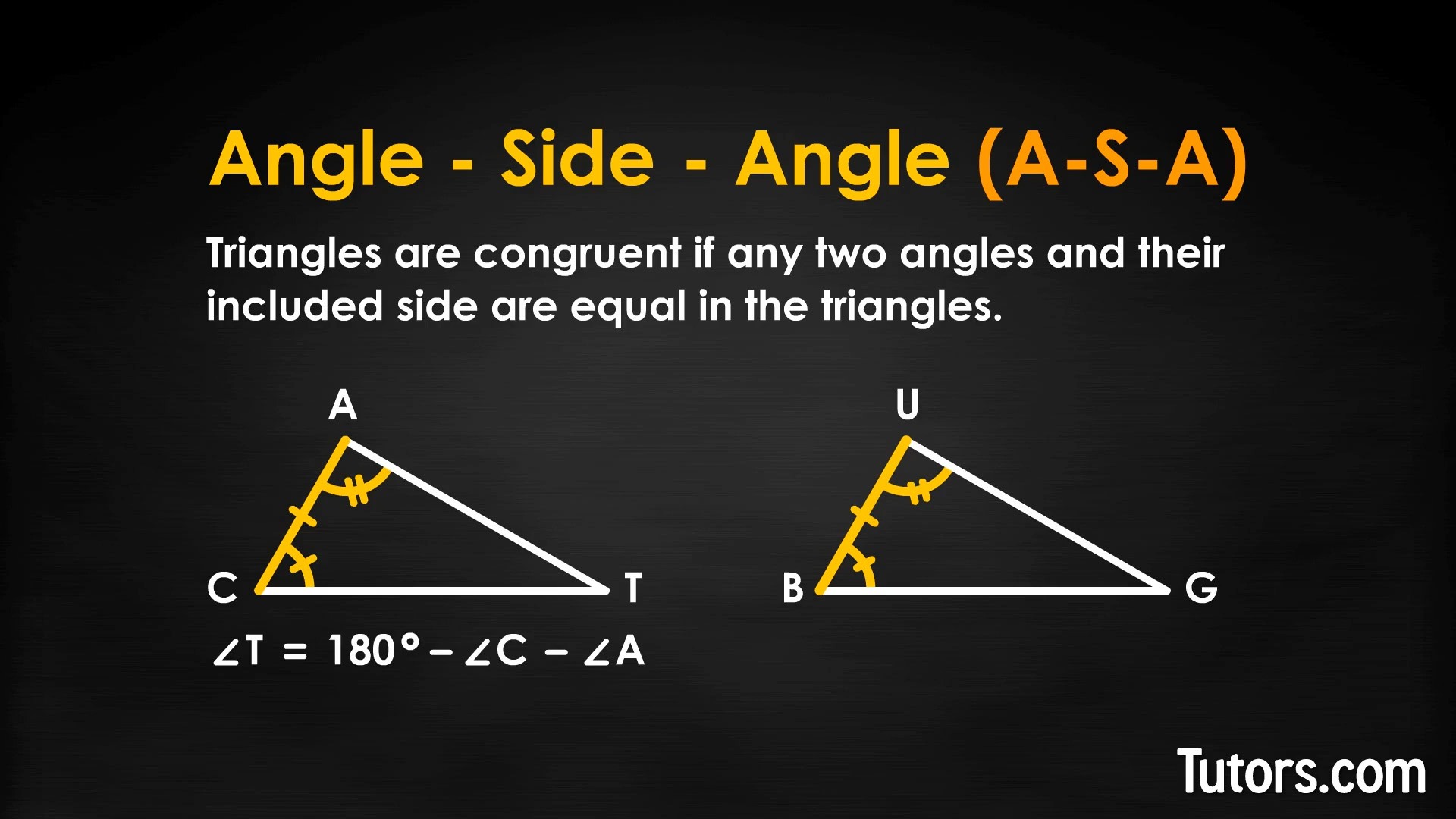 Congruent Triangles | Mathematics - Quizizz