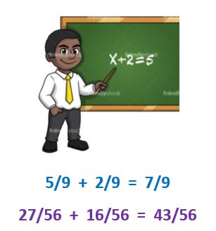 Sumar fracciones con denominadores diferentes - Grado 4 - Quizizz