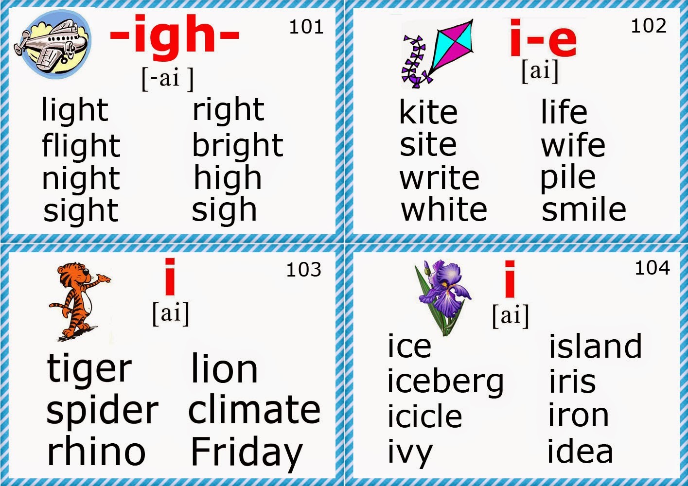 Long i Spelling Practice questions & answers for quizzes and worksheets ...