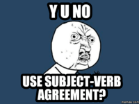 Subject-Verb Agreement - Grade 11 - Quizizz