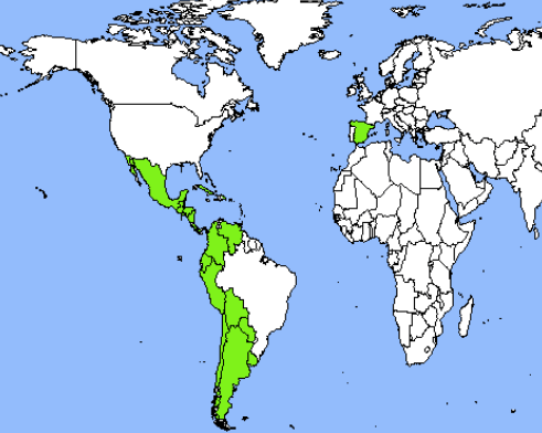 Los países hispanohablantes (Norteamérica/Centroamérica/El Caribe) Quiz ...