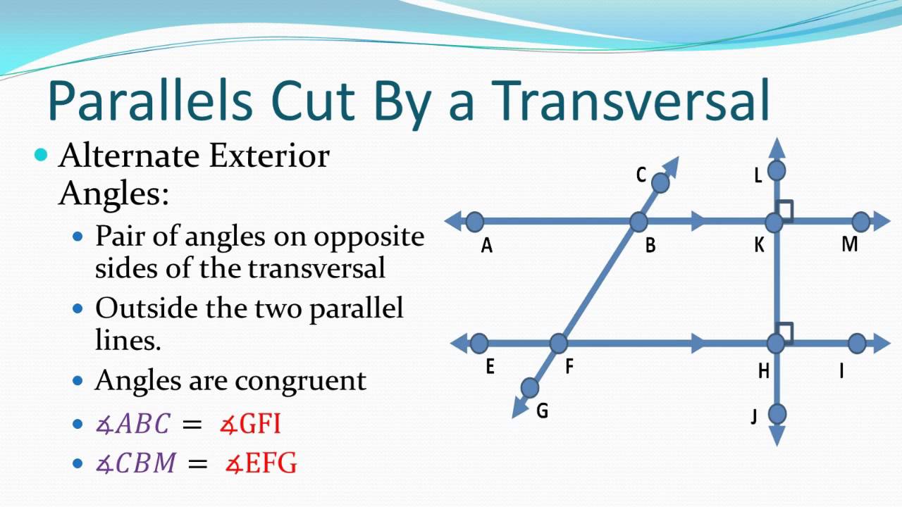 Parallel Lines Cut By A Transversal Quiz Quizizz 3871