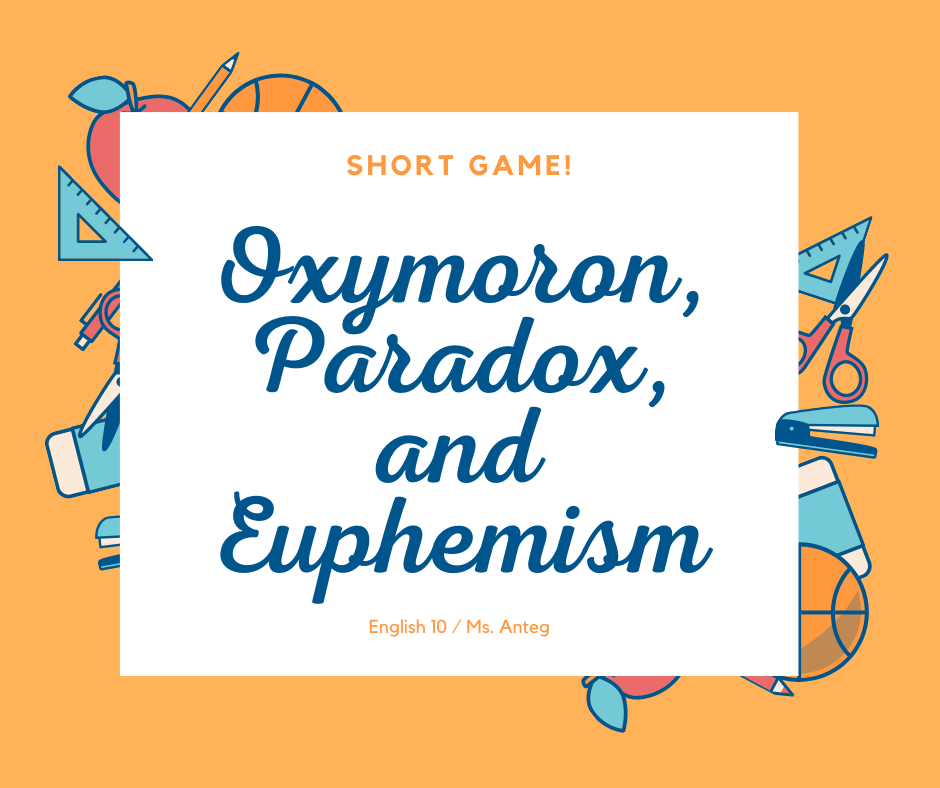 Oxymoron Flashcards - Quizizz