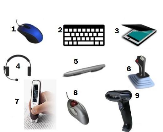 Input Devices And Its Uses 