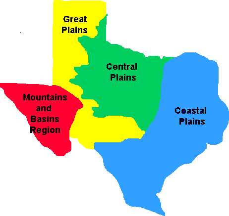 coastal plains map