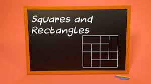 Area and Perimeter of Rectangles and Squares