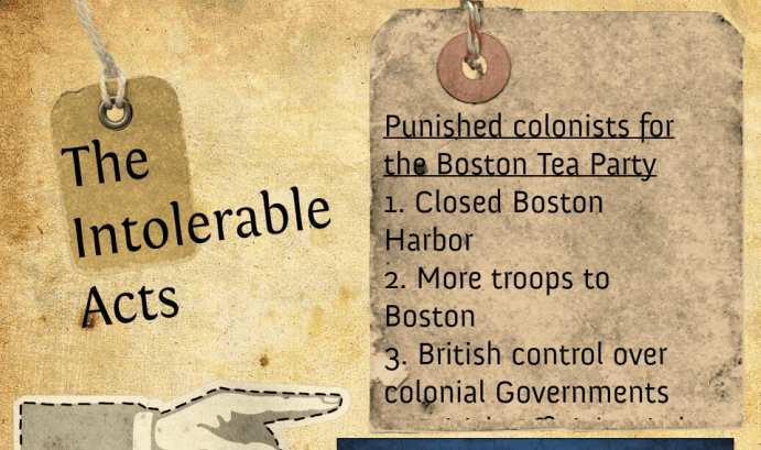 intolerable acts