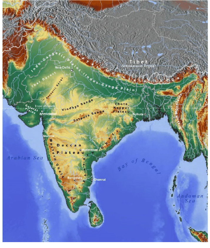 Physical Features of India | 397 plays | Quizizz