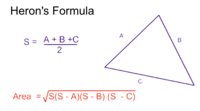 herons formula - Grade 11 - Quizizz