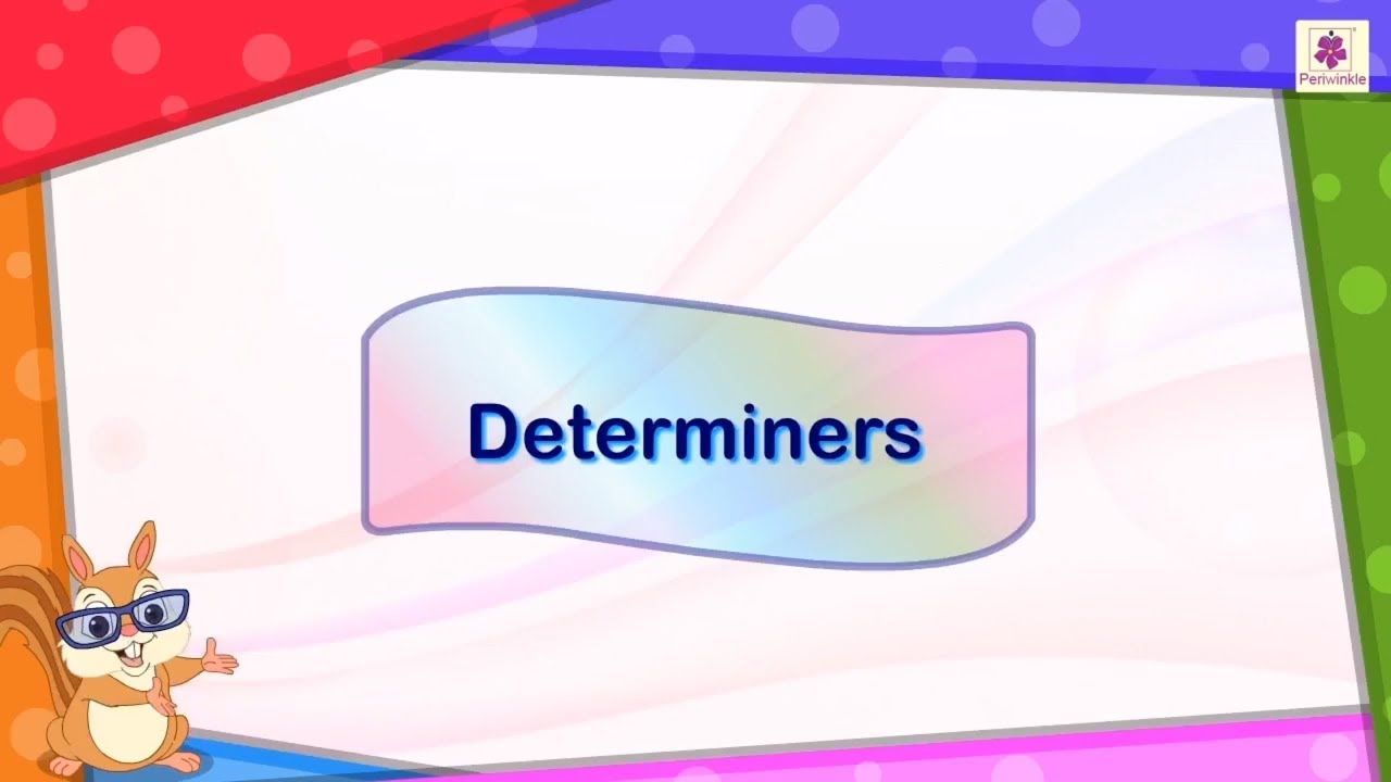 DETERMINERS QUIZ