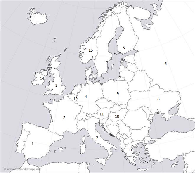 Europe Map Quiz Other Quiz Quizizz