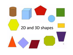 2D and 3D Shape Quiz by Friendly Firsties