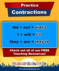 Contractions - Year 6 - Quizizz