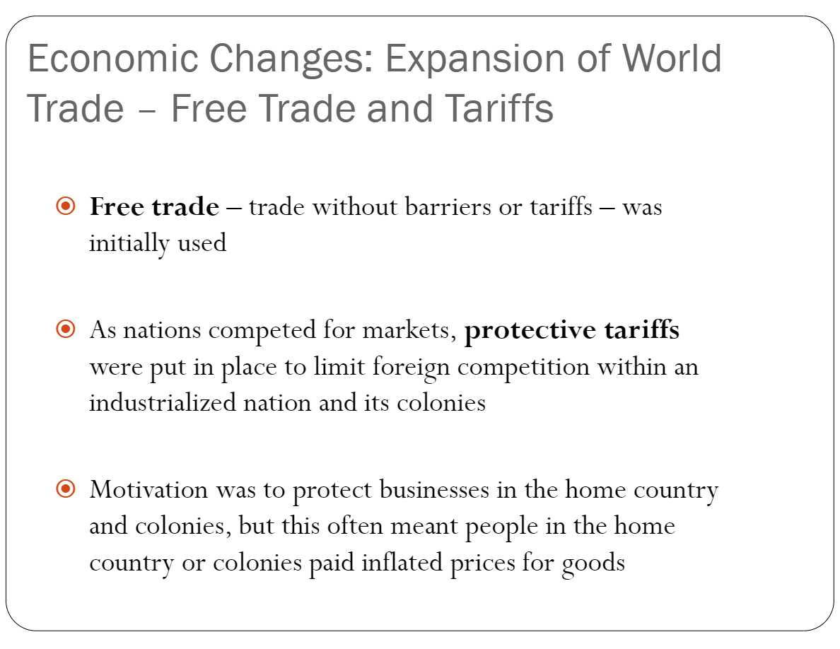 AICE Euro - Industrial Revolution - Economic Impacts questions ...