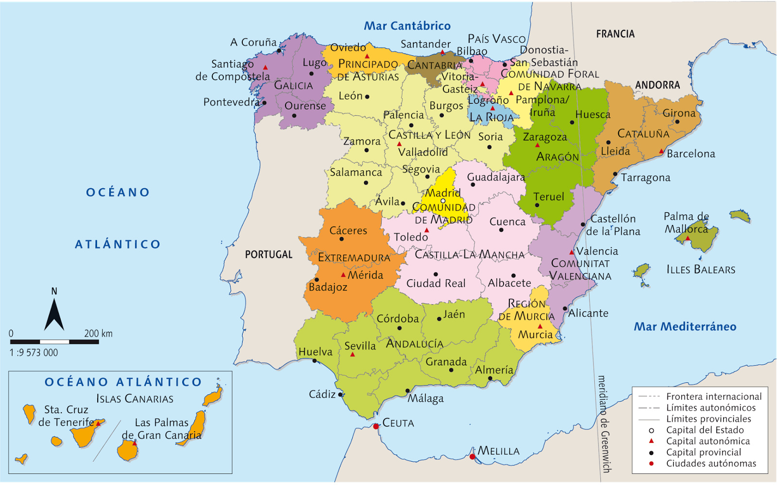 Tema4 Comunidades Autónomas Y Provincias De España Quiz Quizizz 2010