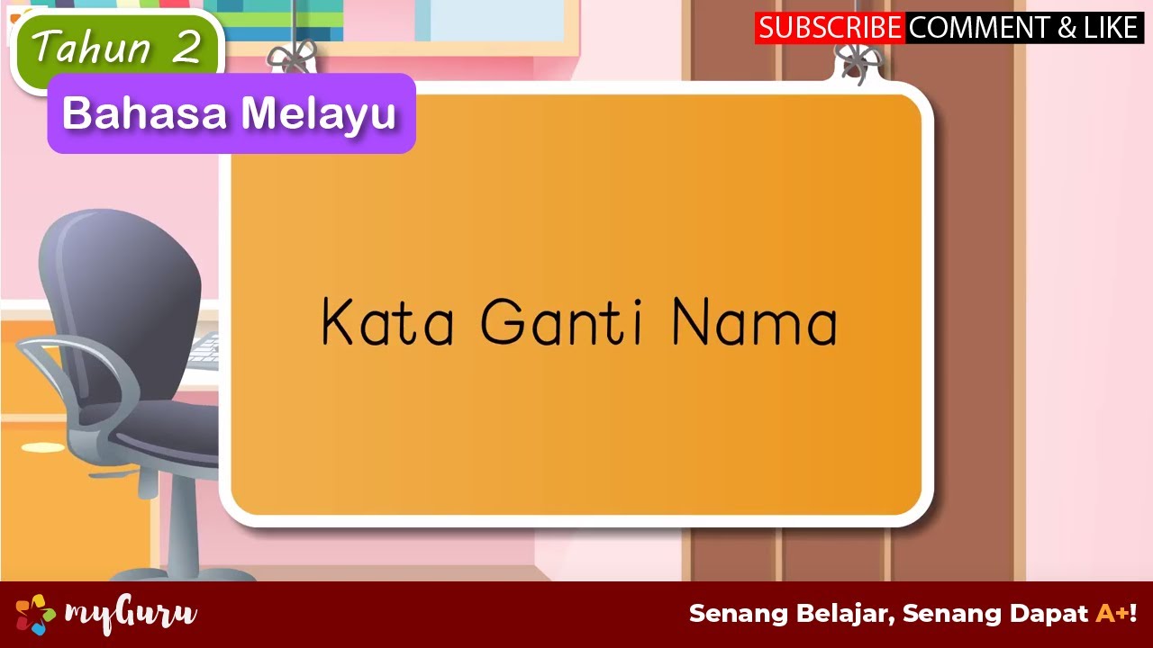 KATA GANTI NAMA DIRI PERTAMA | Quizizz