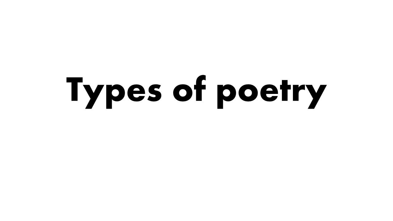 types-of-poetry-education-quizizz