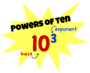 Powers of Ten with Positive Exponents Quiz